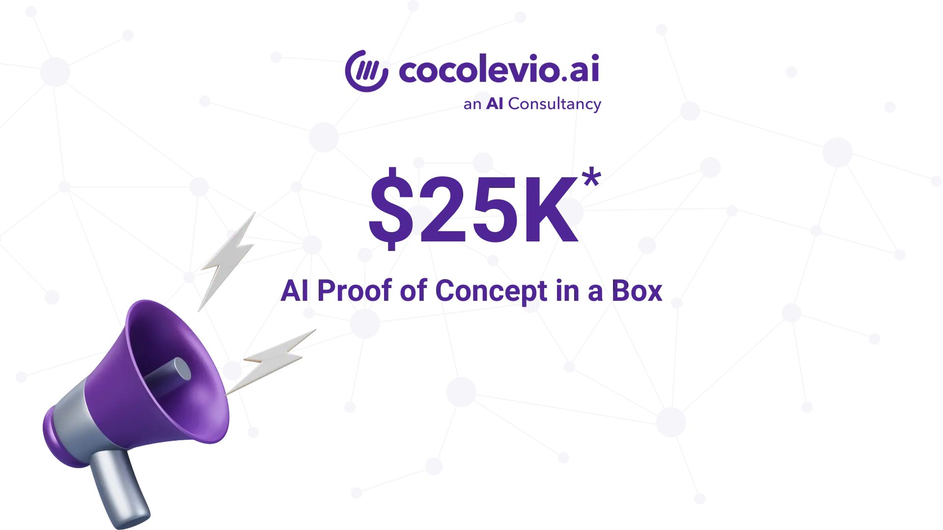 AI Services Banner with $25K Proof of Concept in a Box